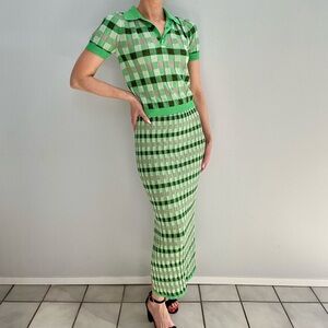 Mango Luxe Knit Set XS BNWT top skirt